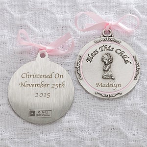 Personalized Crib Medallions - Bless This Child - 11607