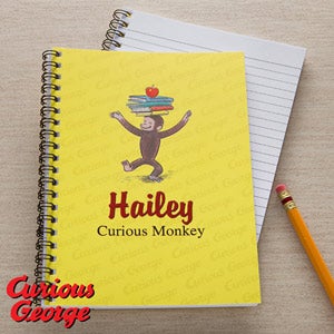 Curious George Personalized Notebooks - 11638