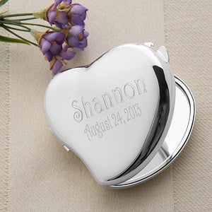 Heart mirror compact