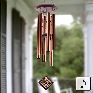 Personalized Wedding Wind Chimes - 11687