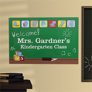 Personalized School Classroom Poster - Little Learners - 11691