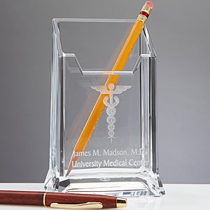 Personalized Doctor's Office Pen Holder - 11717