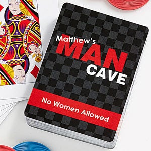 Personalized Playing Cards - Man Cave - 11726
