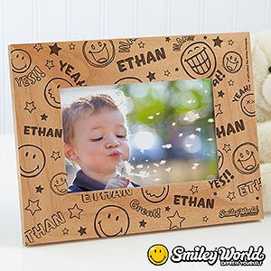 Personalized Picture Frames - Smiley Faces - 11819