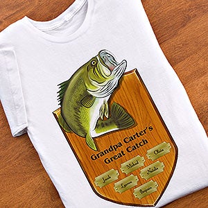 Personalized Fishing Shirts - Fisherman's Plaque - 11867