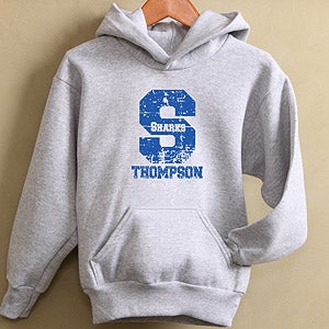 Personalized Athletic Sweatshirts - Go Team - 11898