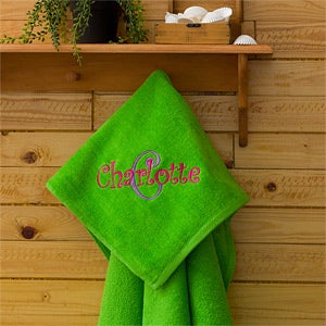 Kids Personalized Beach Towels - All About Me - 11931