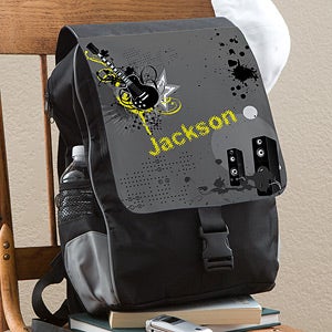 Kids Personalized Backpacks - Guitar - 12014