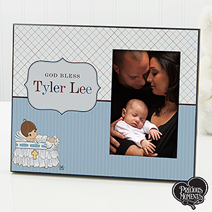 Personalized Christening Picture Frames - Precious Moments - 12066