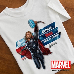 Personalized Avengers Shirts - Iron Man, Hulk, Thor, Captain America - 12090