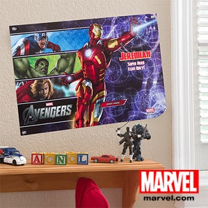 Personalized Marvel Avengers Posters - 12097