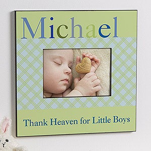 Personalized Baby Boy Picture Frames - Just for Them - 12105