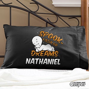 Casper The Friendly Ghost Personalized Halloween Pillowcase - 12184