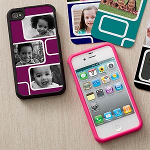 Photo Personalized iPhone 4 Case - Modern Collage - 12198