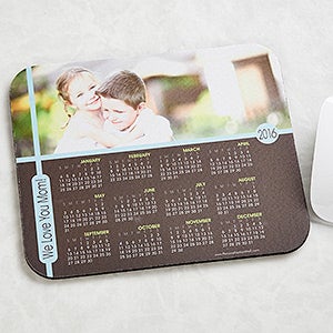 Personalized Photo Calendar Mouse Pads - 12232