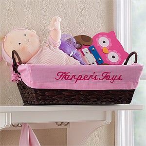 Personalized Kids Storage Baskets - 12252