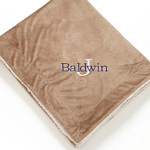 Personalized Sherpa Blankets - Initially Yours - 12255