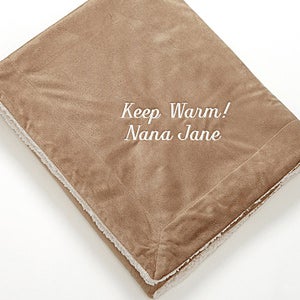 Personalized Sherpa Blanket - You Name It - 12256