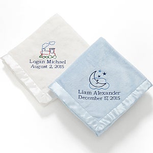 Personalized Baby Blankets for Boys - Baby Love - 12287