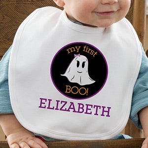 Personalized Baby Halloween Clothes - Ghost - 12313