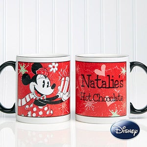 Personalized Christmas Coffee Mugs - Minnie Mouse - 12333