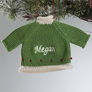 Personalized Christmas Ornaments - Christmas Sweater - 12335