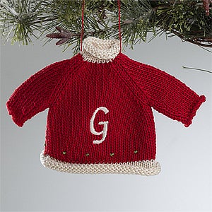 Personalized Christmas Ornaments - Christmas Sweater - 12335