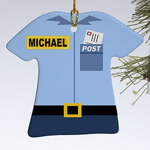 Personalized Christmas Ornaments - Mail Man - 12376