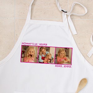Personalized Photo Aprons & Potholders - 12384