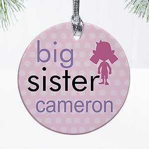 Personalized Christmas Ornaments - Brothers & Sisters - 12414