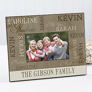 Personalized Photo Frames - Our Loving Family - 12416