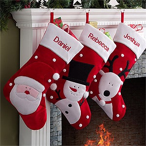 Personalized Jumbo Christmas Stockings - Santa's Helpers - 12443