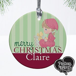 Personalized Baby's First Christmas Ornaments - Precious Moments - 12464