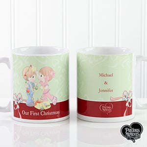 Personalized Christmas Coffee Mugs - Precious Moments - 12469