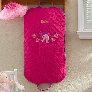 Personalized Girl's Garment Bag - Ballet Dancer - 12546