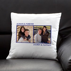 Personalized Photo Throw Pillows - 12552