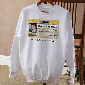 Personalized Birthday Apparel - Driver's License - 12587
