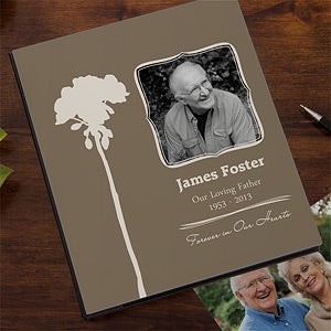 Personalized Memorial Photo Albums - 12658