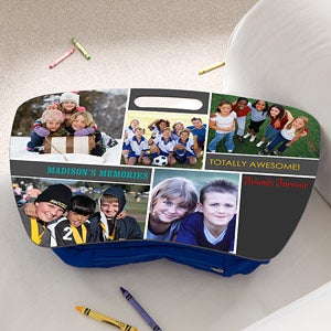 Personalized Photo Lap Desk - Best Friends Collage - 12727