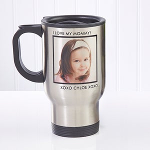 Personalized Photo Travel Mugs - Picture Perfect - 12733