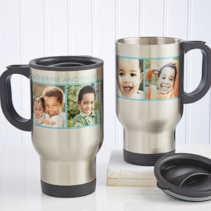 Personalized Photo Travel Mugs - Picture Perfect - 12733