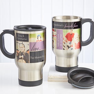 My Favorite Faces Photo Travel Mug