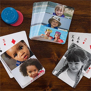 Personalized Playing Cards - Photo Collage - 12759