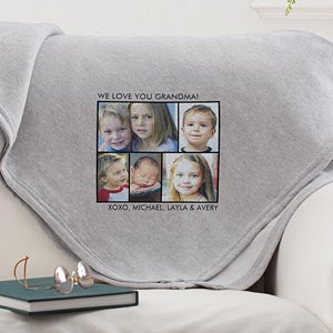 Personalized Photo Sweatshirt Blankets - Picture Perfect - 12760