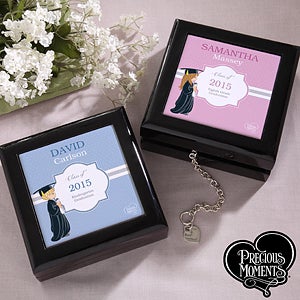 Personalized Graduation Keepsake Box - Precious Moments - 12811