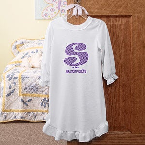 Personalized Kids Clothes - Alphabet Name Design - 1282