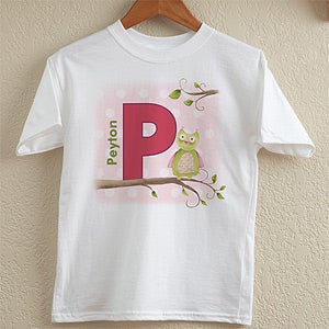 Personalized Kids Clothing for Girls - Owl About You - 12837