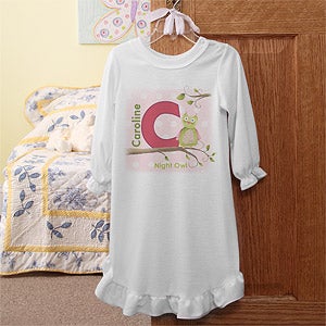 Personalized Kids Clothing for Girls - Owl About You - 12837
