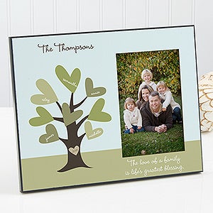 Personalized Family Picture Frames - Leaves of Love - 12870