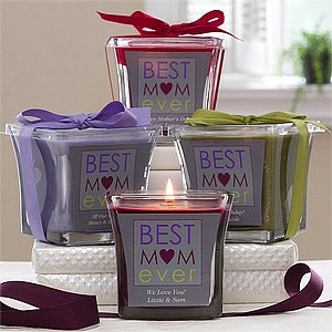 Personalized Scented Candles - Best Mom Ever - 12885